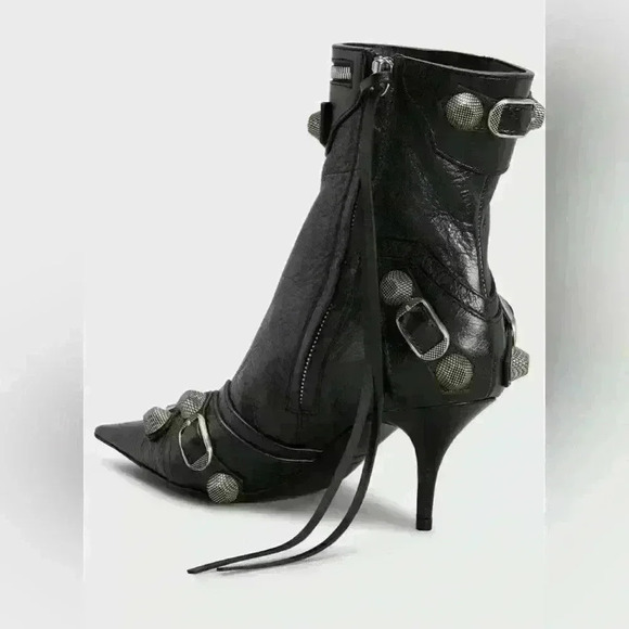 NWT BALENZIAGA Carole leather Bootie size 8 - Picture 4 of 10